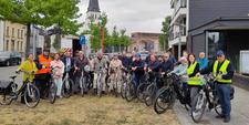 Inrijmoment fietsroutekaart Lievegem Inrijmoment fietsroutekaart Lievegem