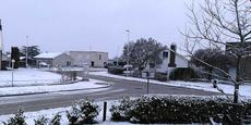 Sneeuw Meetjesland 8 maart 2023