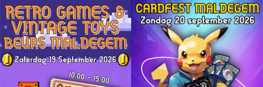 SB-X Events Retrogames & Vintagetoys Beurs - Cardfest