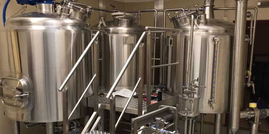 Brouwerij Skøllmann nieuwe brouwinstallatie Brouwerij Skøllmann nieuwe brouwinstallatie