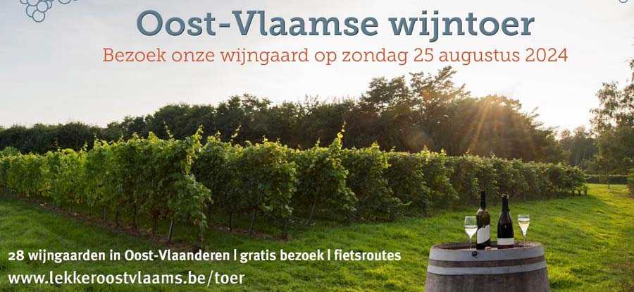 Oost-Vlaamse wijntoer 2024 Oost-Vlaamse wijntoer 2024