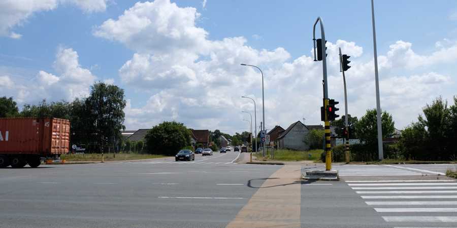 Kruispunt Wippelgem-Kerkbrugge Evergem Kruispunt Wippelgem-Kerkbrugge Evergem